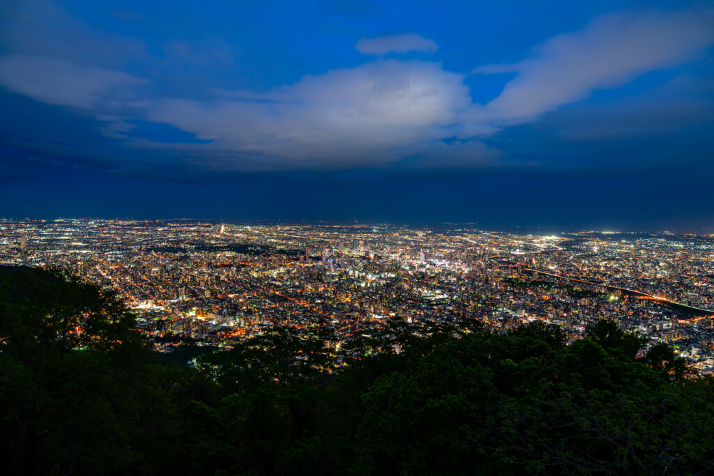 札幌藻岩山夜景