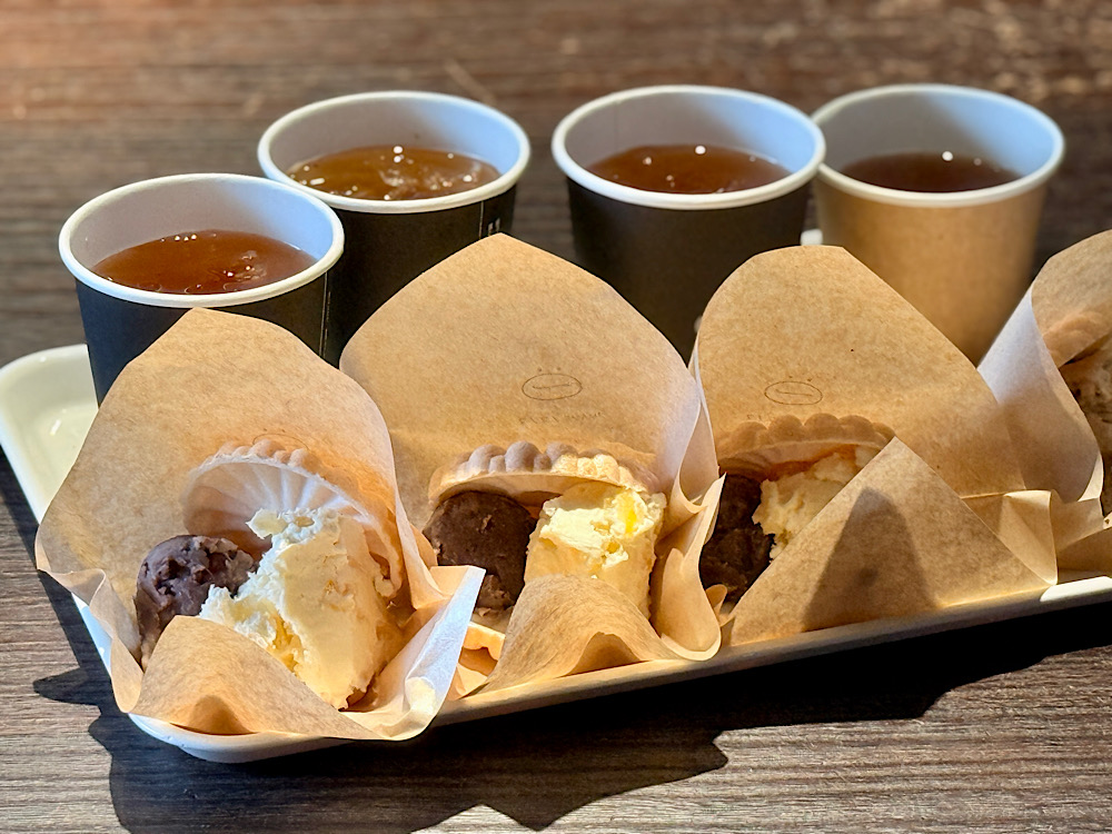 石川縣 金澤觀光 甘納豆老舖 甘納豆川村 馬斯卡彭最中